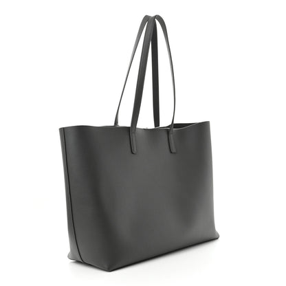 Saint Laurent Calfskin Large Shopping Tote Storm 4 of 12
