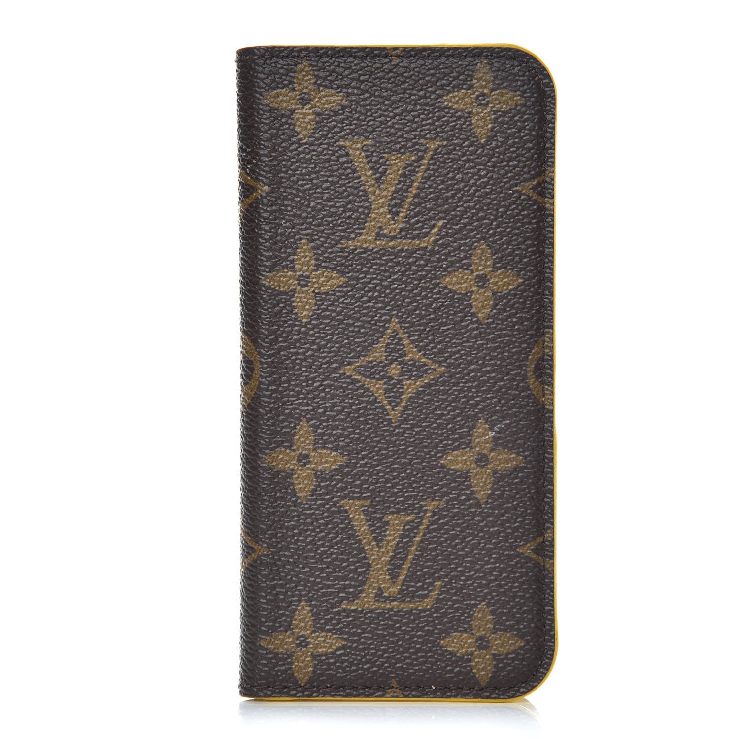 Louis Vuitton Monogram iPhone 7/8 Folio Case Yellow 1 of 8