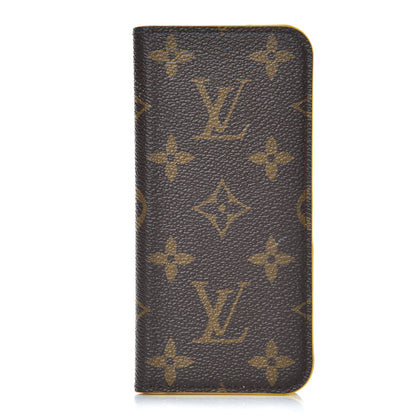 Louis Vuitton Monogram iPhone 7/8 Folio Case Yellow 1 of 8