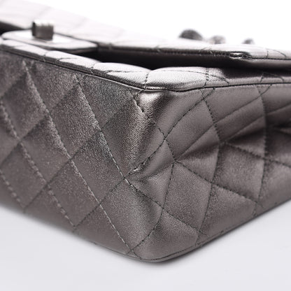 Chanel Metallic Calfskin Quilted 2.55 Reissue 226 Flap Charcoal 9 of 12