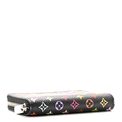 Louis Vuitton LV x TM Monogram Multicolor Zippy Coin Purse Black 4 of 8