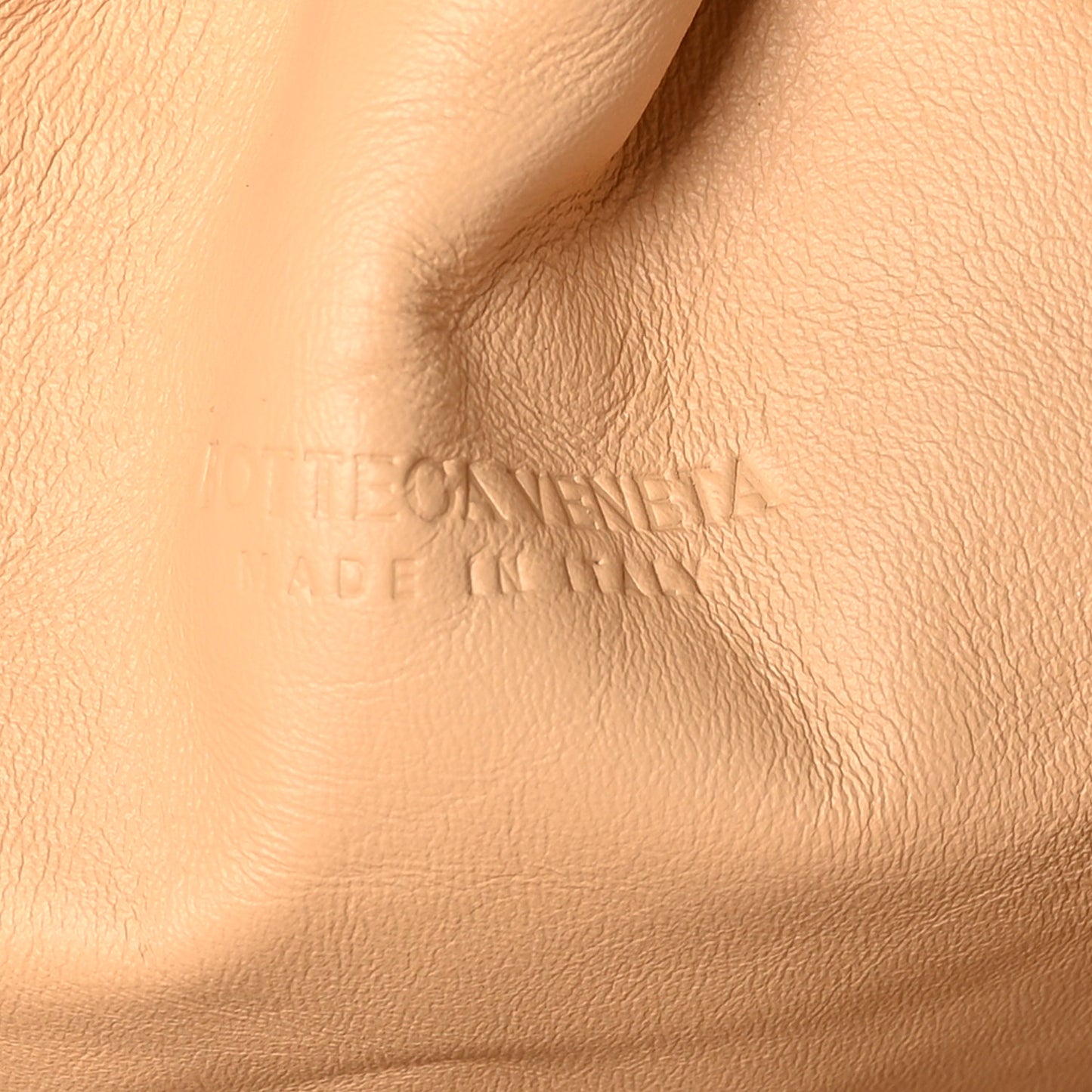 Nappa Maxi Intrecciato The Pouch Oversized Clutch Almond