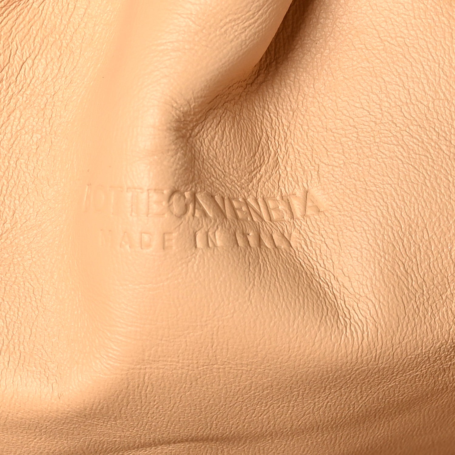 Bottega Veneta Nappa Maxi Intrecciato The Pouch Oversized Clutch Almond 7 of 9
