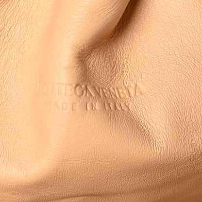 Bottega Veneta Nappa Maxi Intrecciato The Pouch Oversized Clutch Almond 7 of 9