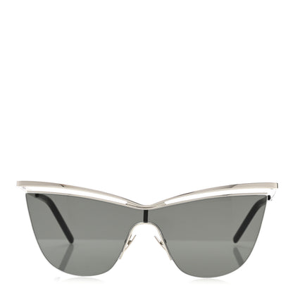 Saint Laurent SL249 Cat Eye Sunglasses Silver 2 of 7