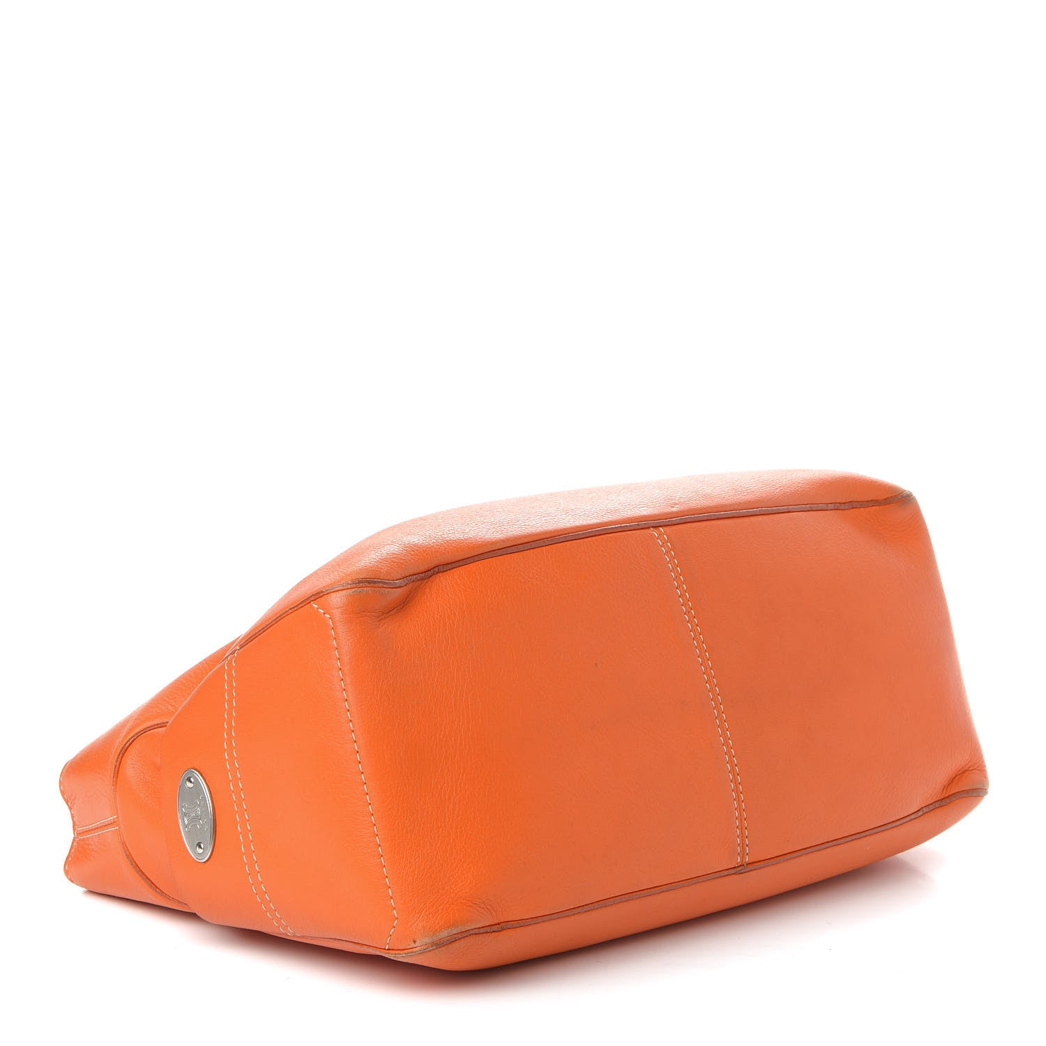 Celine Calfskin Boogie Satchel Orange 4 of 13