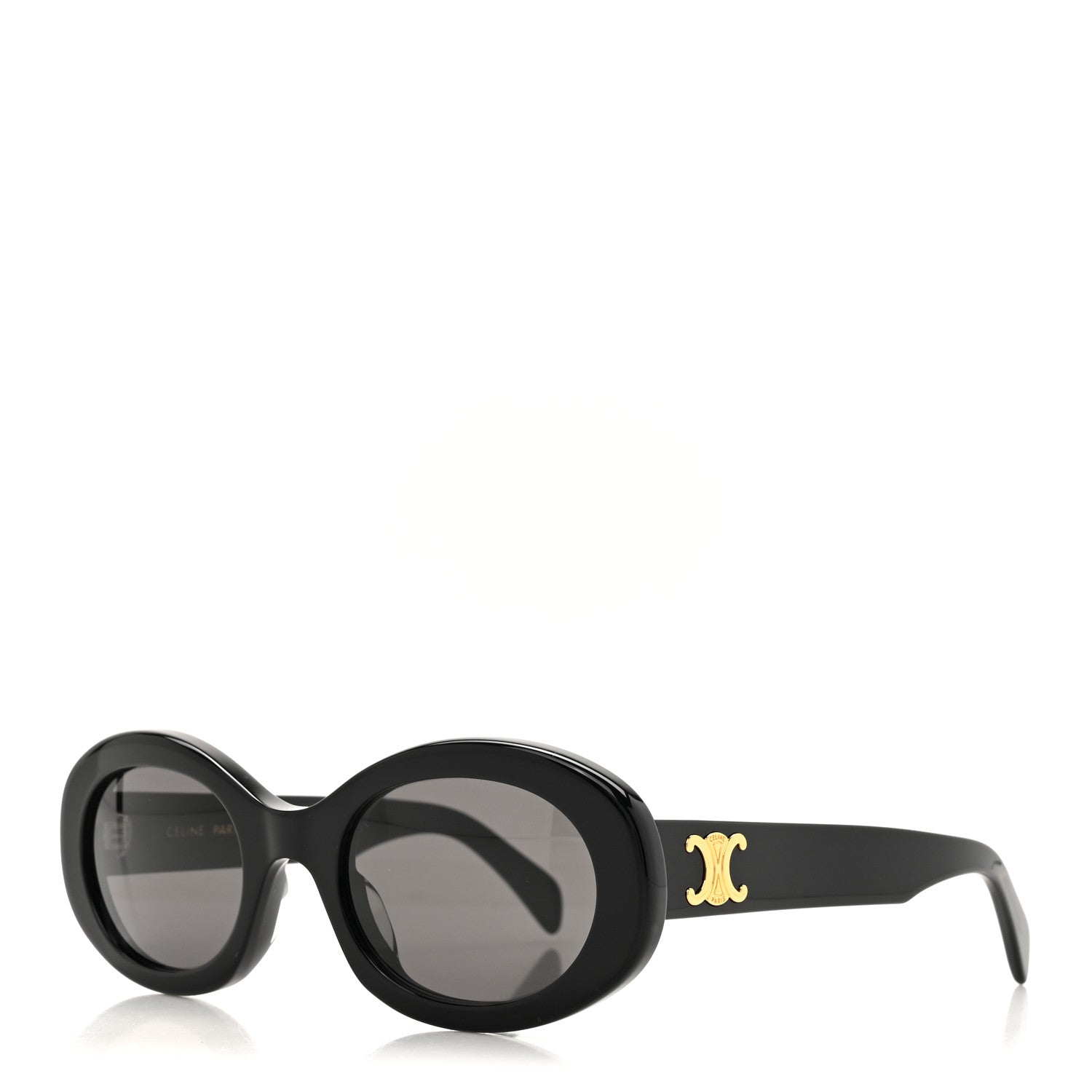 Celine Acetate Triomphe 01 Sunglasses CL40194U Black 1 of 6