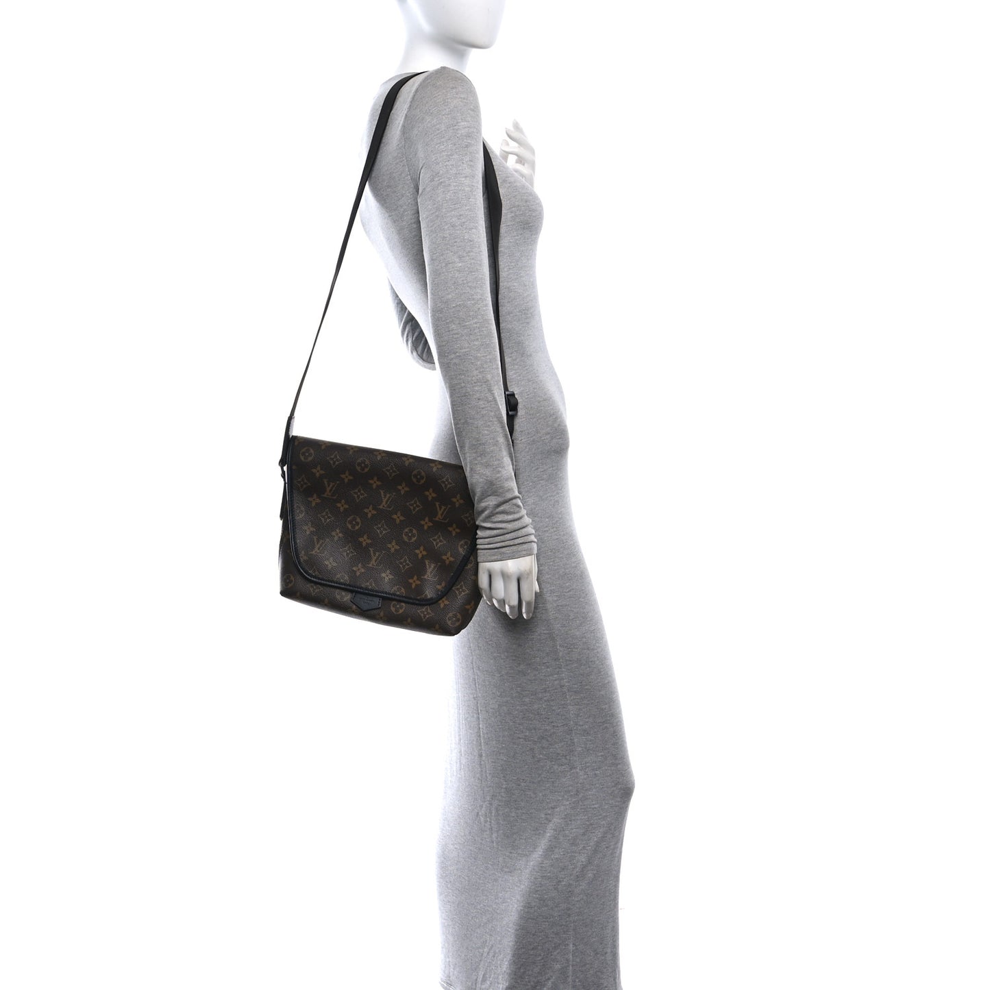 Monogram Macassar Magnetic Messenger