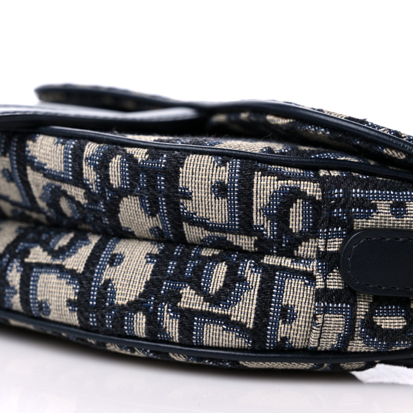 Oblique Mini Saddle Bag Blue
