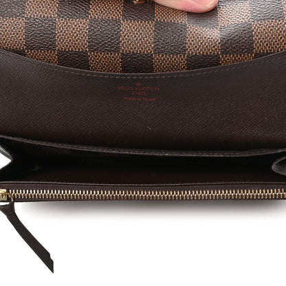 Louis Vuitton Damier Ebene Emilie Wallet 4 of 4