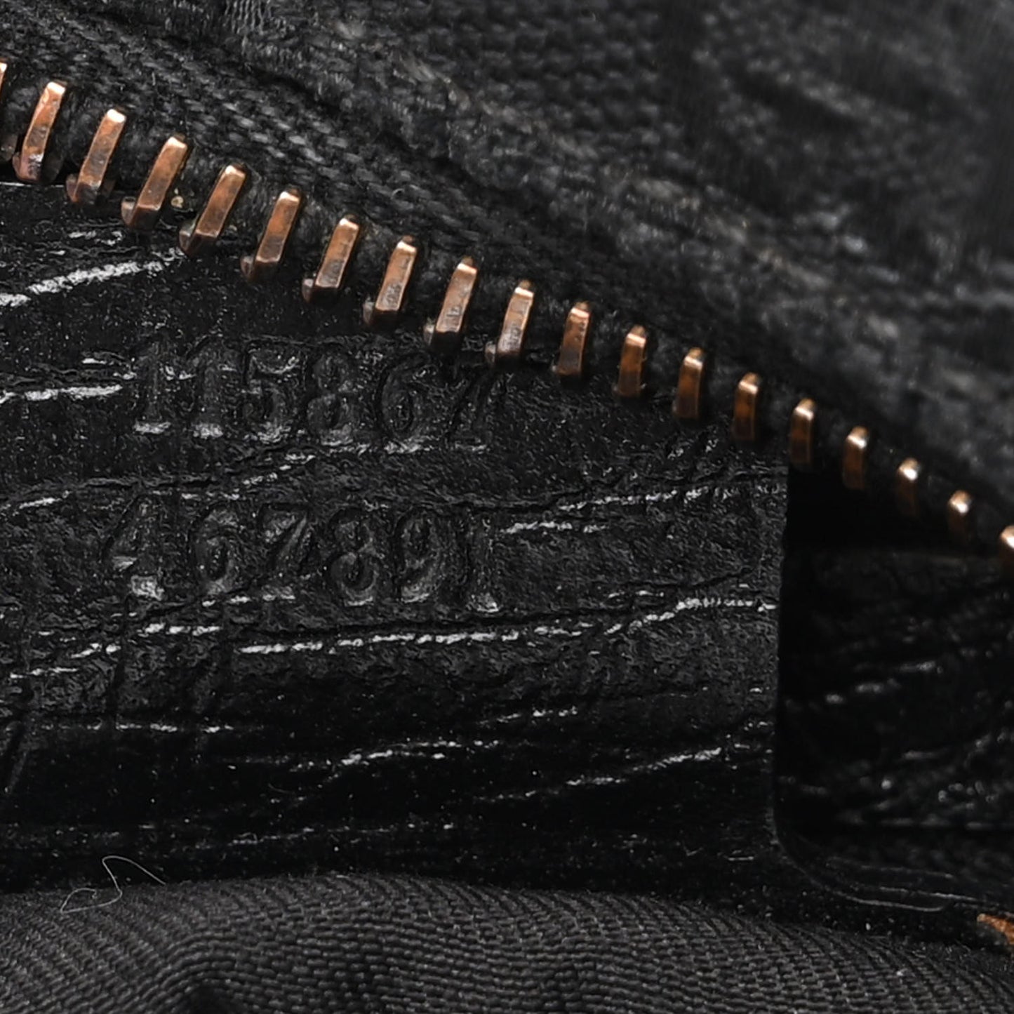 Monogram Medium Horsebit Chain Hobo Black