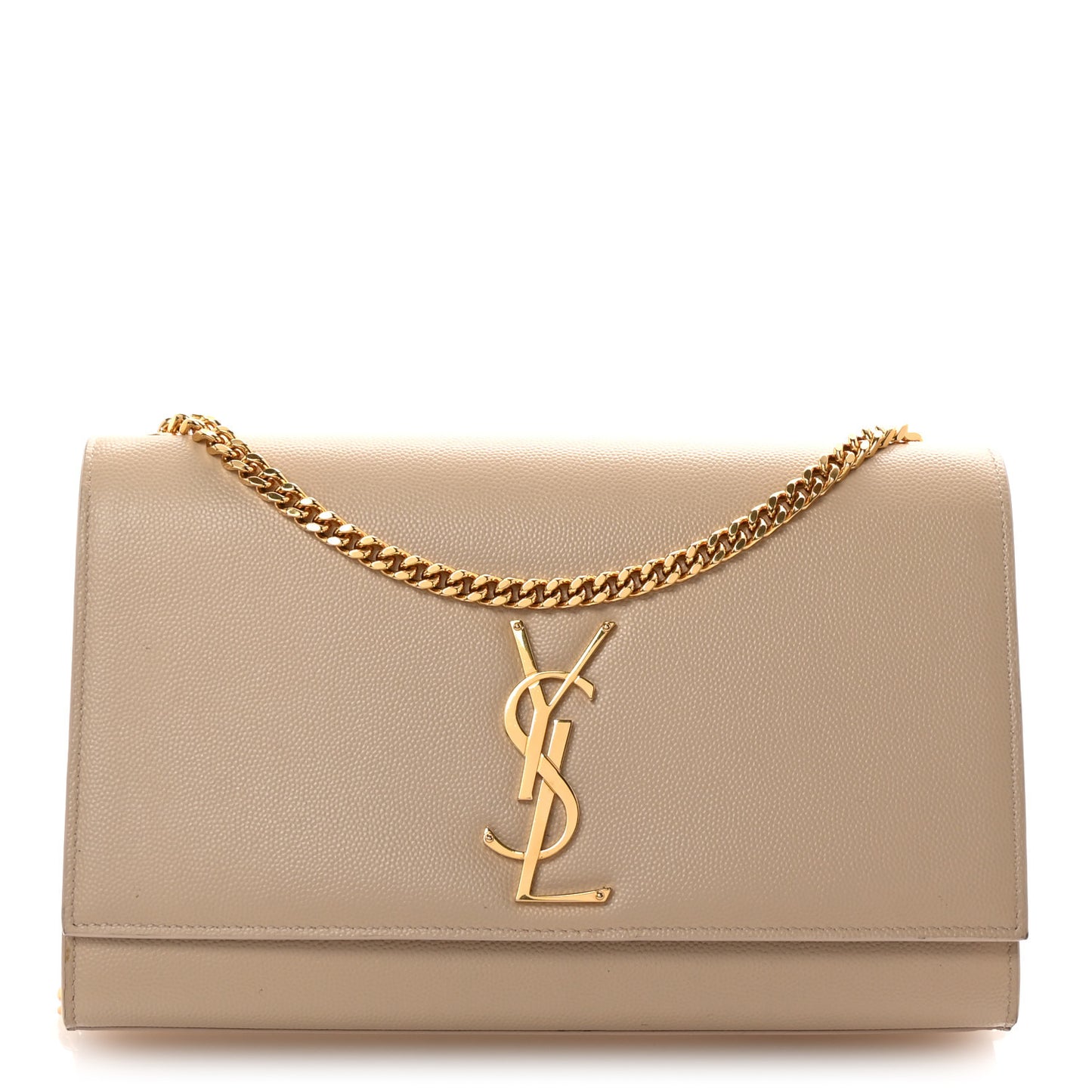 Grain De Poudre Medium Monogram Kate Satchel Nude Powder