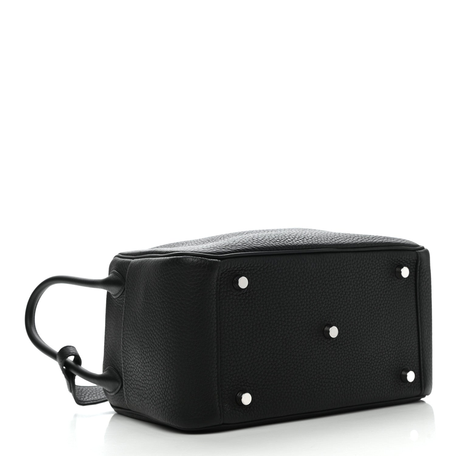 Hermes Taurillon Clemence Lindy 26 Black 4 of 11