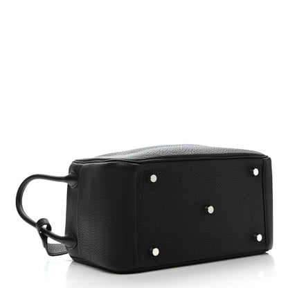 Hermes Taurillon Clemence Lindy 26 Black 4 of 11