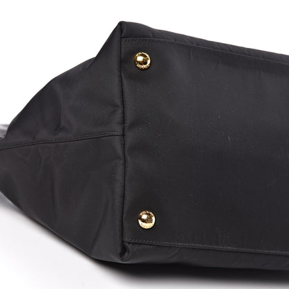 Prada Saffiano Tessuto Nylon Tote Black 8 of 10