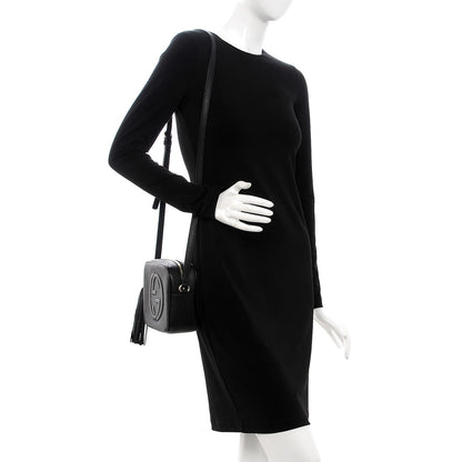 Gucci Pebbled Calfskin Small Soho Disco Bag Black 2 of 8