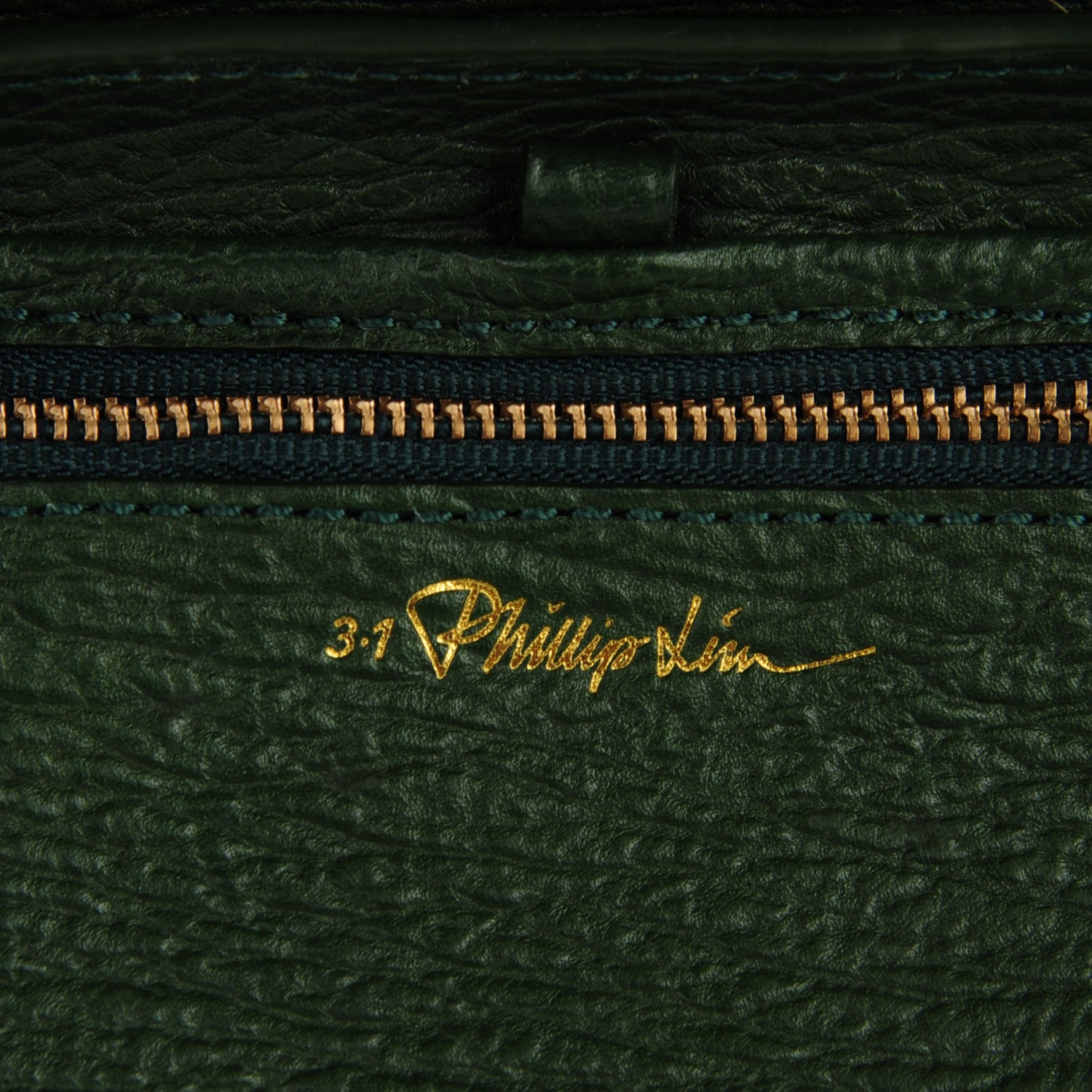 3.1 Phillip Lim 3.1 Textured Calfskin Mini Pashli Satchel Jade 5 of 8