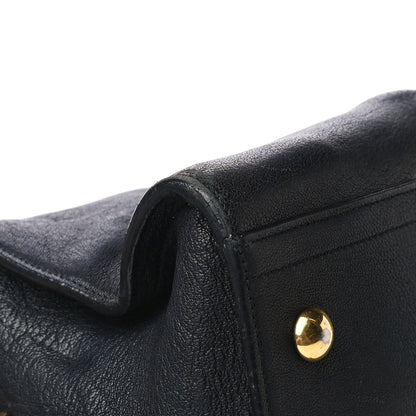 Saint Laurent Sheepskin Small Cabas ChYc Navy 6 of 26