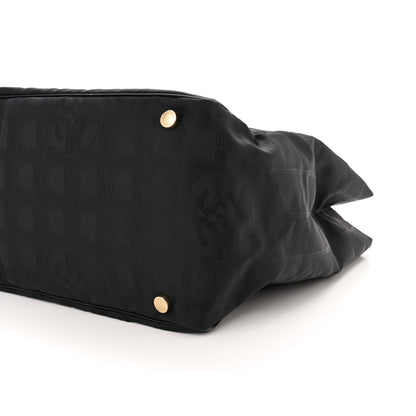 Chanel Nylon Large Travel Tote Black 10 of 11