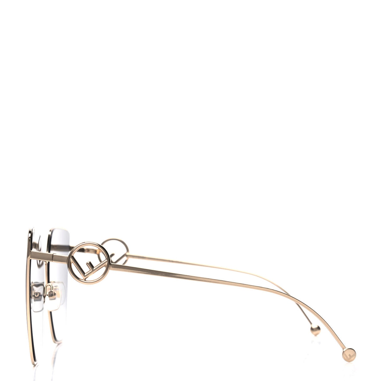 Metal F is Fendi Sunglasses FF 0323/S Gold