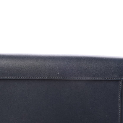 Celine Smooth Calfskin Micro Bi-Color Braided Belt Bag Dark Sea 9 of 10