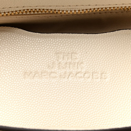Marc Jacobs Textured Calfskin The J Link Shoulder Bag Ivory 6 of 10