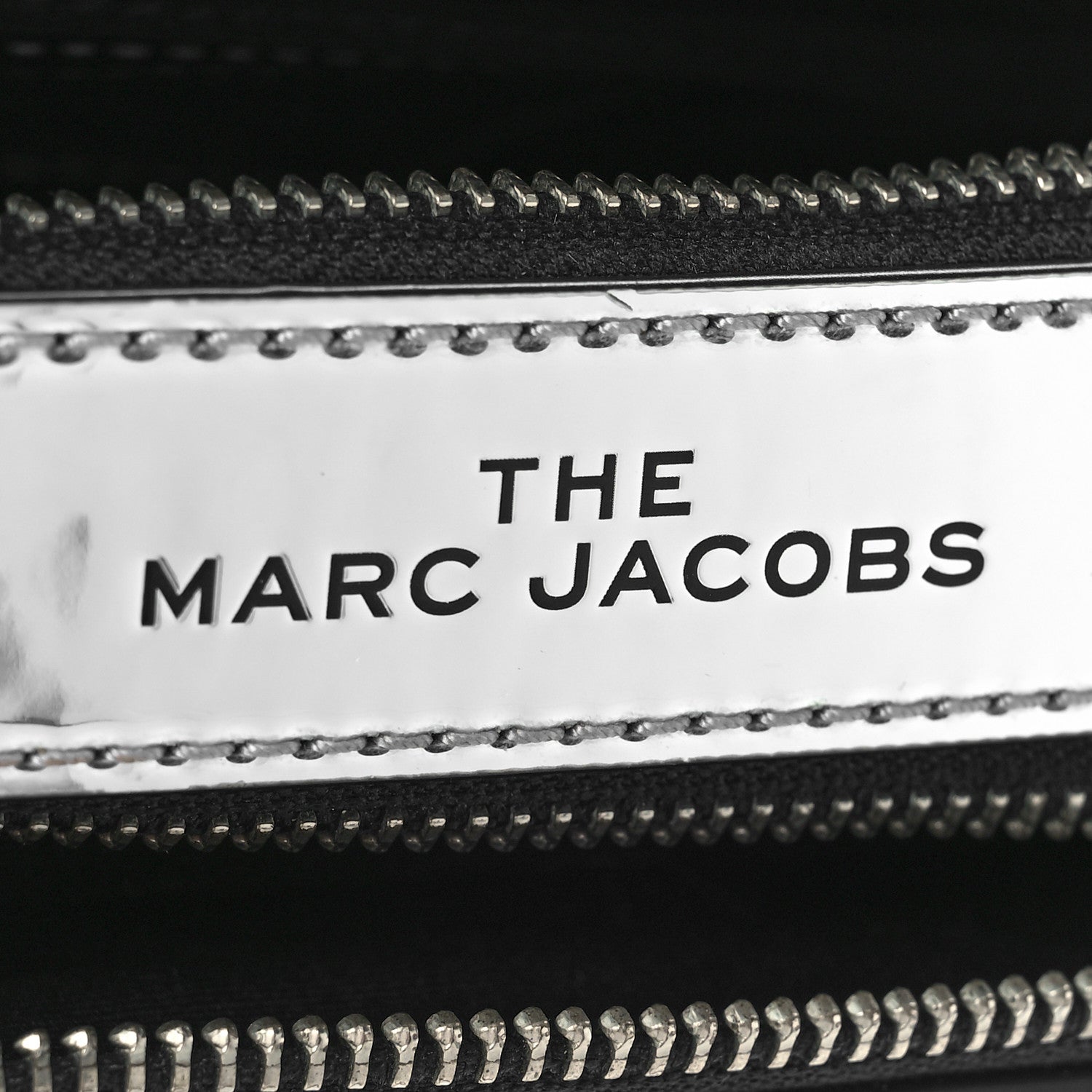 Marc Jacobs Metallic Calfskin Gen Z Snapshot Camera Bag Silver 6 of 10