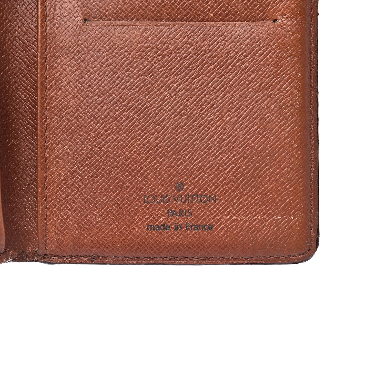 Louis Vuitton Monogram Checkbook Holder Case Wallet 6 of 13