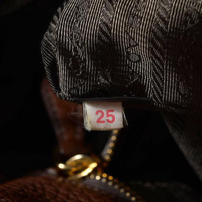 Prada Vitello Daino Tote Bruciato 9 of 12