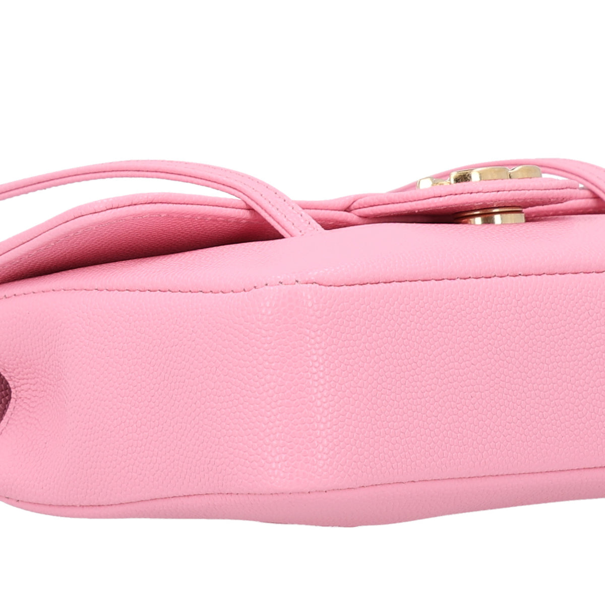 Chanel Shiny Caviar Mini Preppy Coco Shoulder Bag Rose 9 of 10
