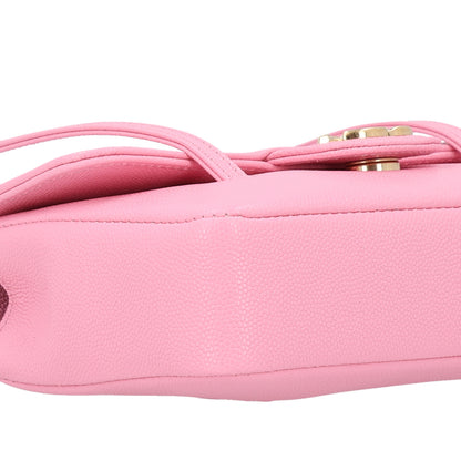 Chanel Shiny Caviar Mini Preppy Coco Shoulder Bag Rose 9 of 10