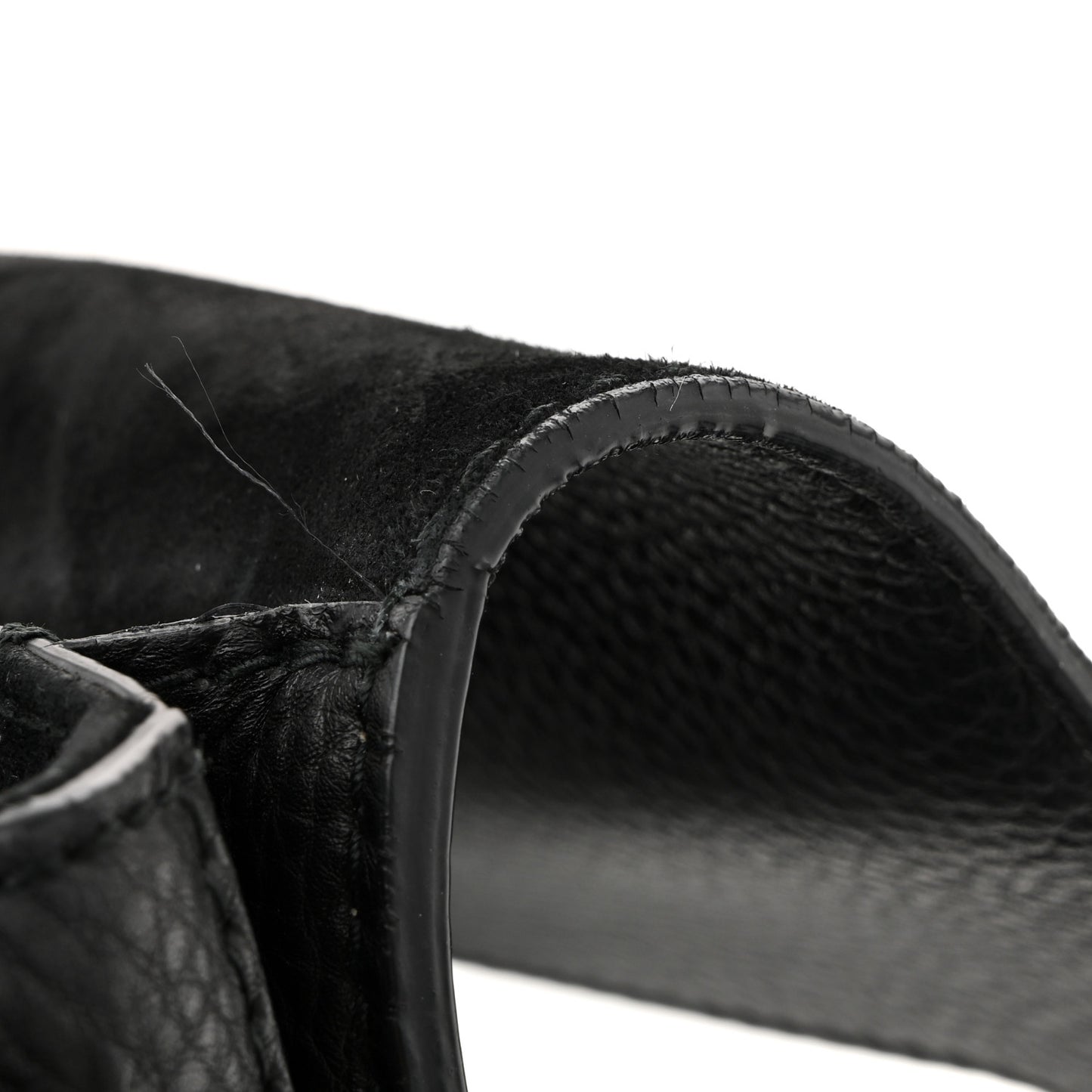 Grained Calfskin Dio(r)evolution Flap Bag Black
