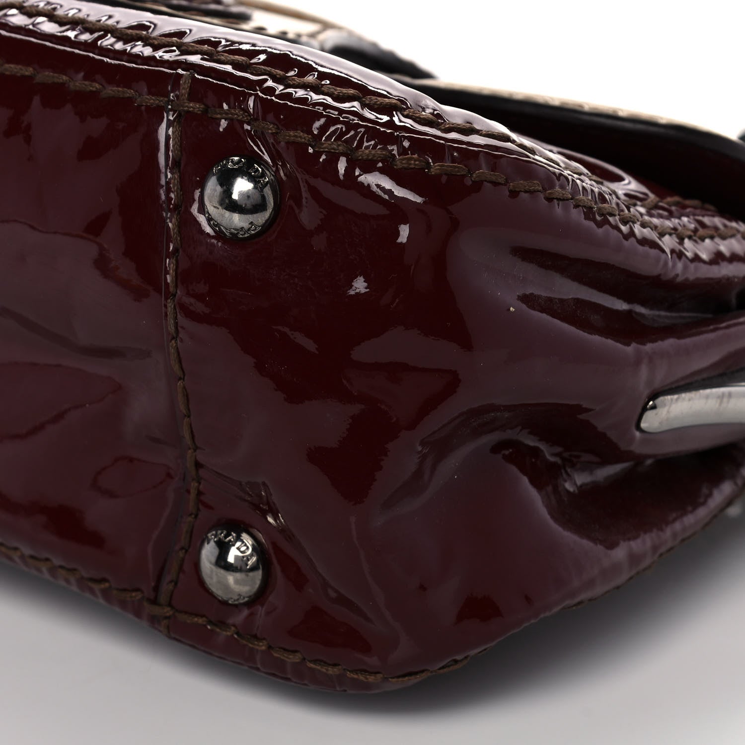 Prada Patent Turnlock Flap Shoulder Bag 11 of 11