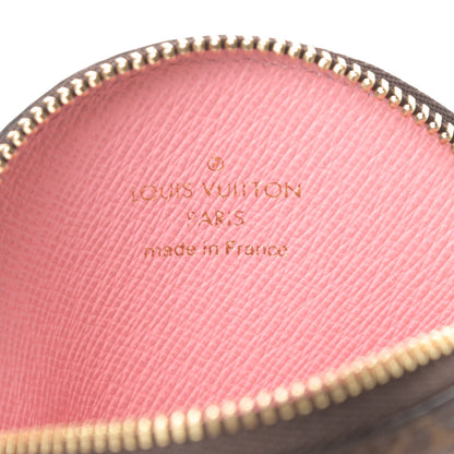 Louis Vuitton Monogram 2020 Christmas Animation Swing Ride Round Coin Purse Pink Poppy 6 of 8