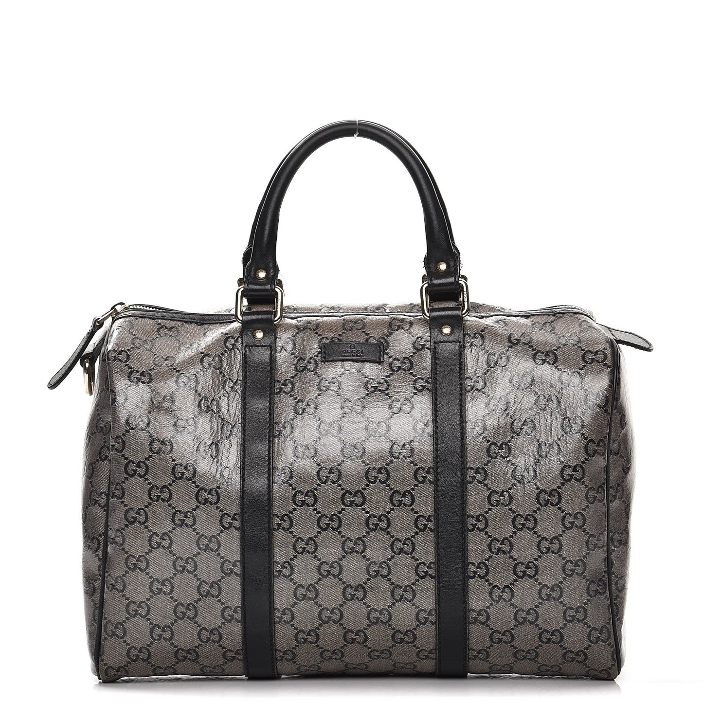 Crystal Monogram Joy Medium Boston Black