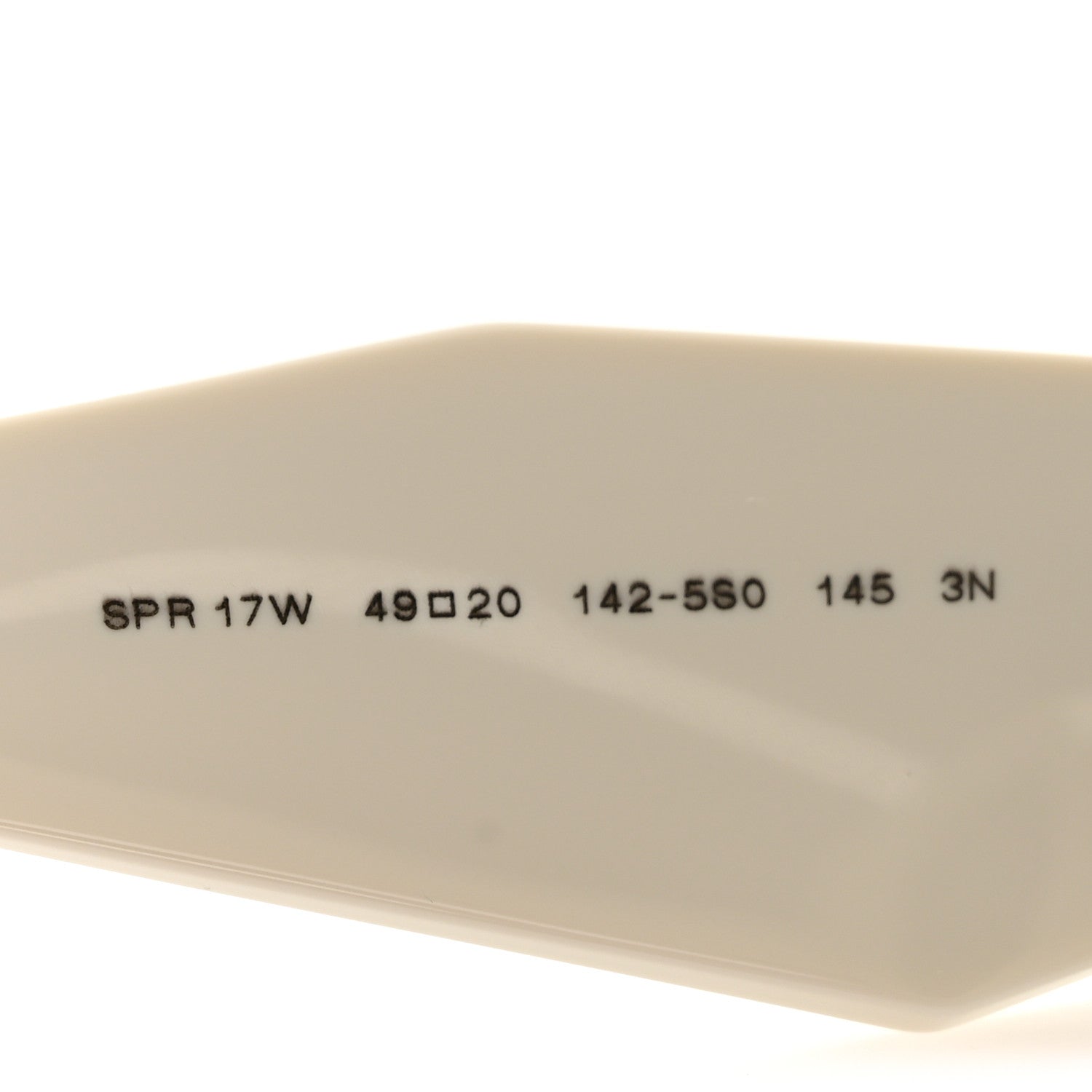 Prada Acetate Symbole Sunglasses SPR 17W White 6 of 9
