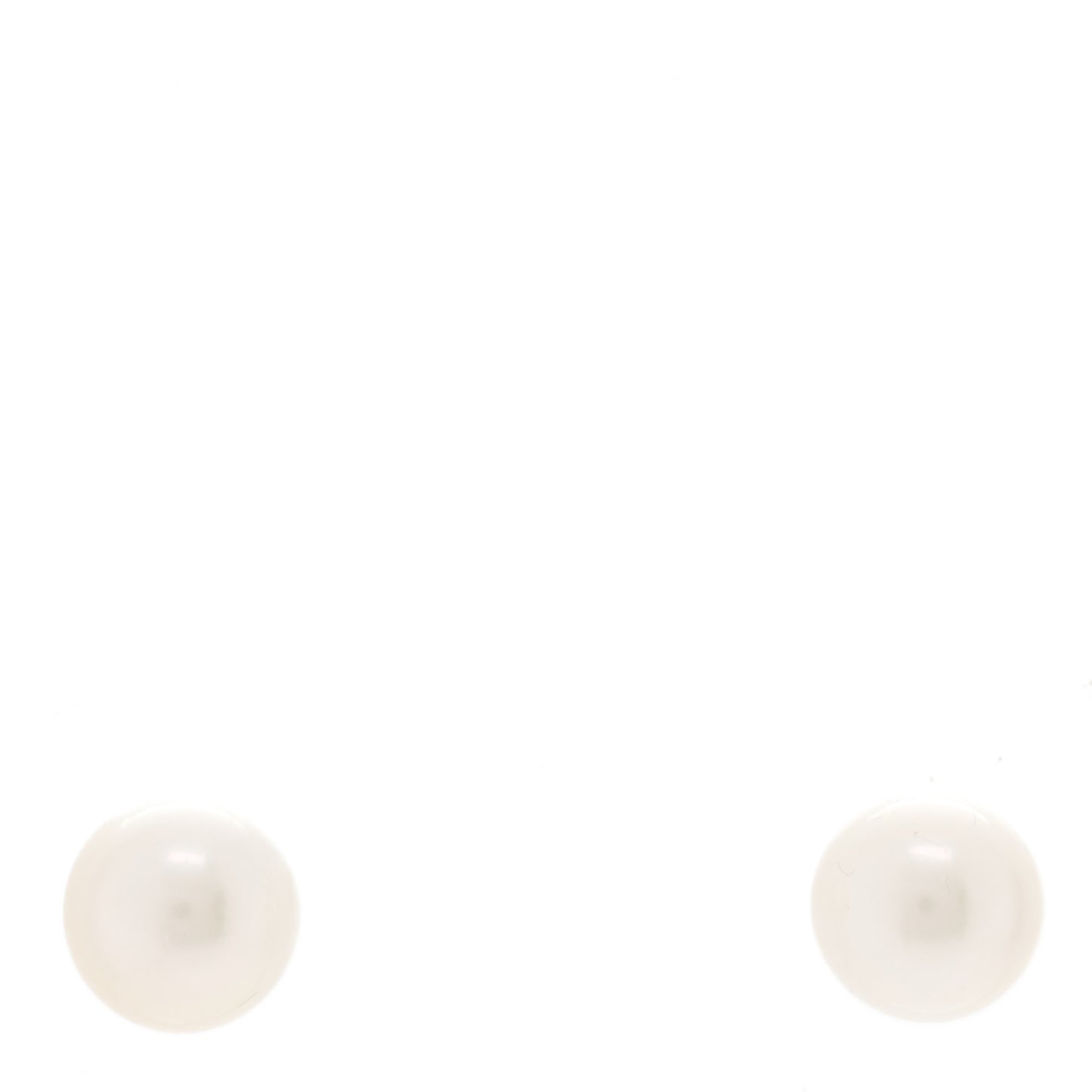 18K White Gold 6-6.5mm Akoya Pearl Stud Earrings