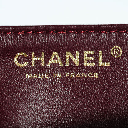 Chanel Glazed Calfskin 2.55 Reissue East West Clutch Black 7 of 8