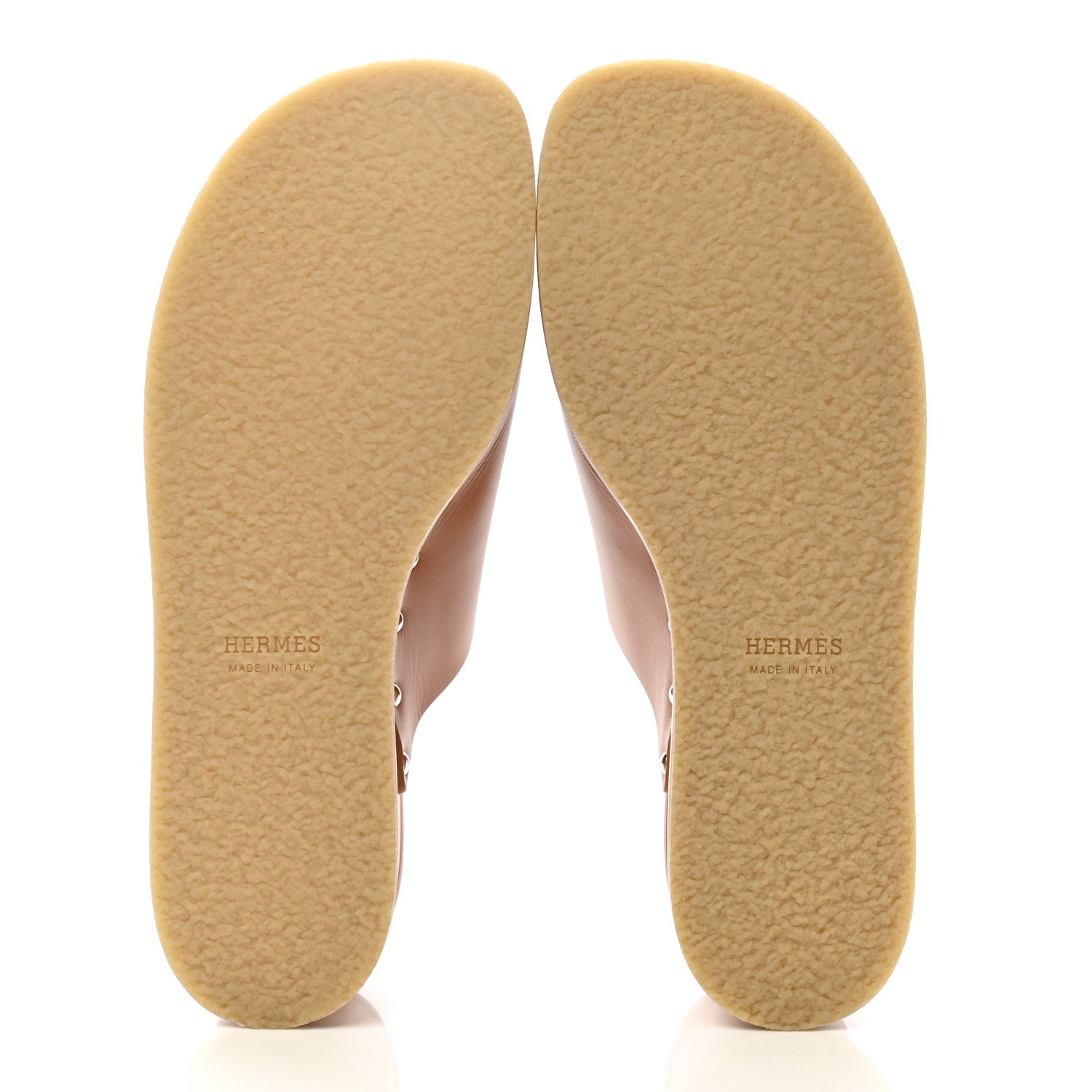 Hermes Calfskin Ellipse Mules 38 Marron Glaise 5 of 9