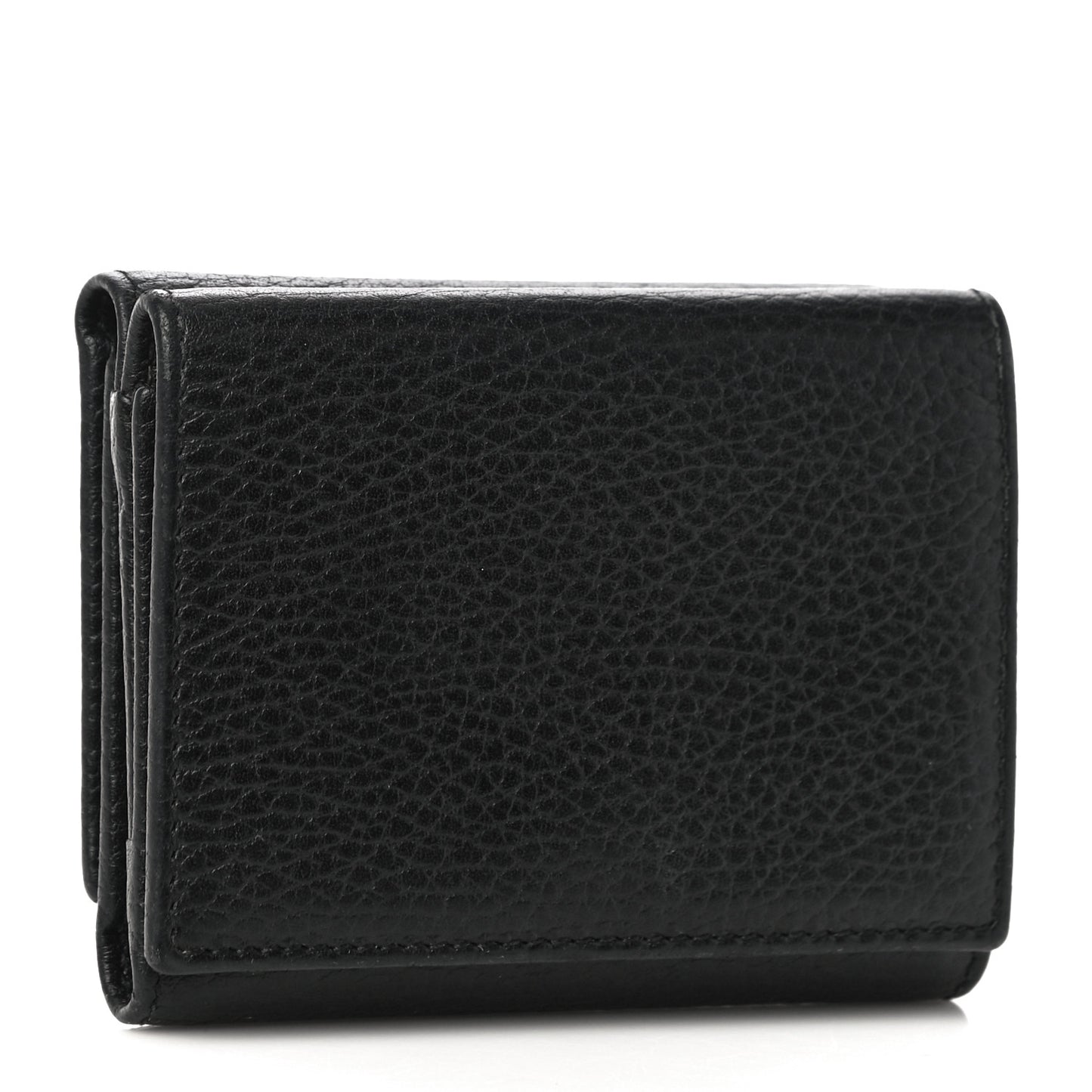 Dollar Calfskin GG Marmont Wallet Black