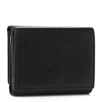 Gucci Dollar Calfskin GG Marmont Wallet Black 3 of 10