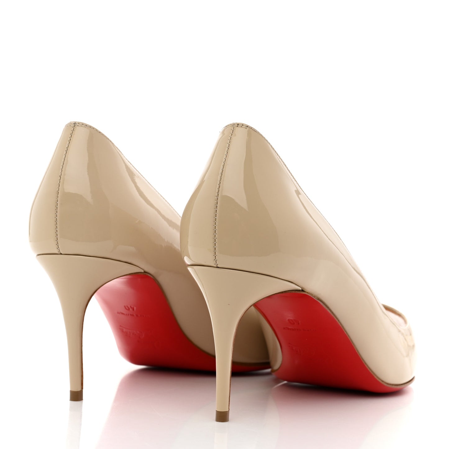 Patent Tibur Slingback 70 Pumps 40 Colombe Red