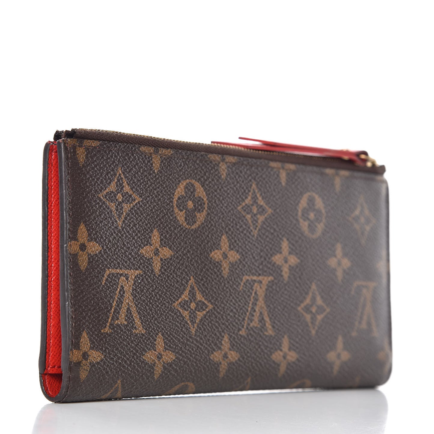 Monogram Adele Wallet Coquelicot