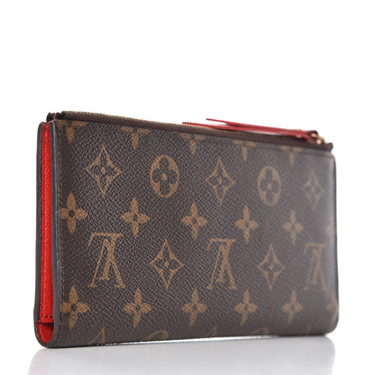 Louis Vuitton Monogram Adele Wallet Coquelicot 3 of 7