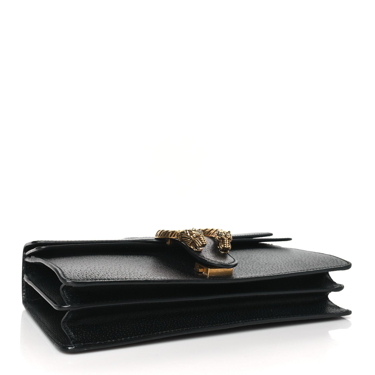 Calfskin Web Small Dionysus Shoulder Bag Black