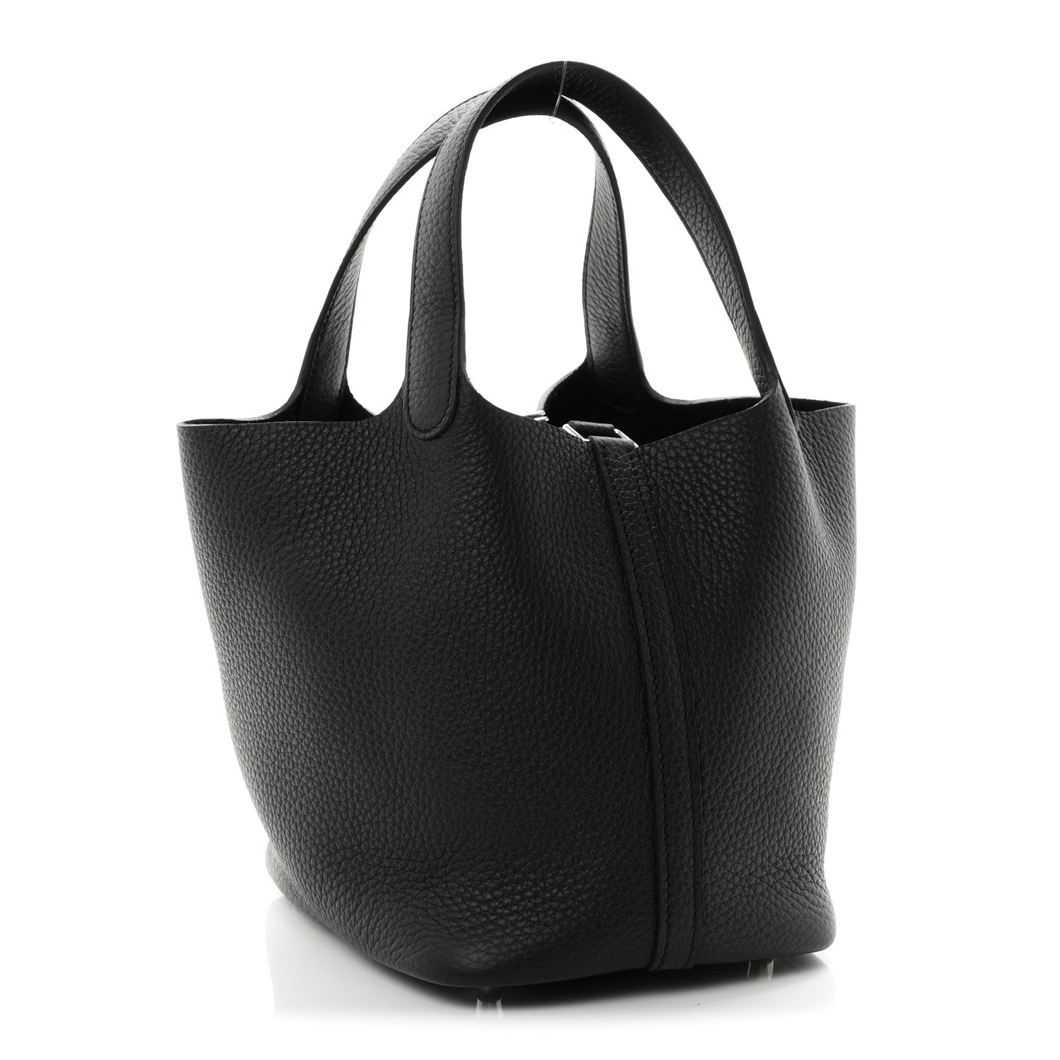 Hermes Taurillon Clemence Picotin Lock 18 PM Black 3 of 11
