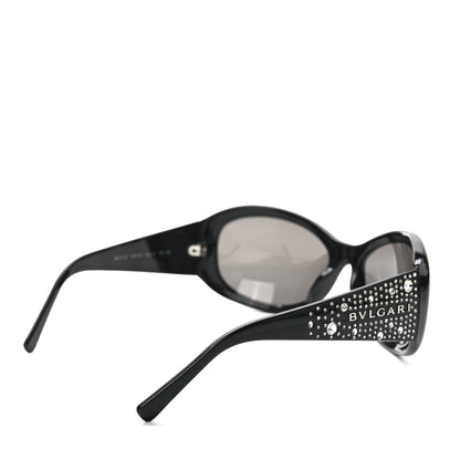 Bulgari Crystal Sunglasses 8012-B Black 4 of 8