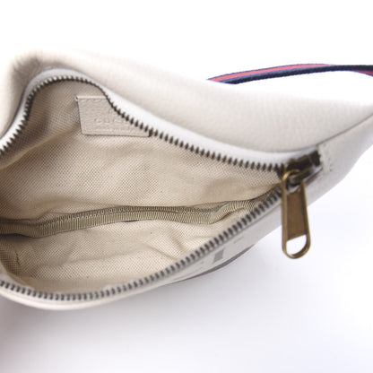Gucci Grained Calfskin Small Logo Belt Bag White 4 of 9