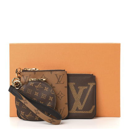 Louis Vuitton Reverse Monogram Giant Trio Pouch 14 of 14