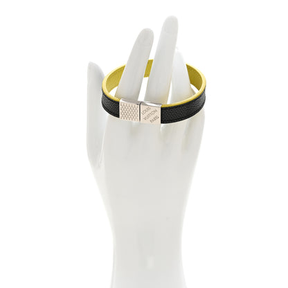 Louis Vuitton Damier Graphite Pull It Bracelet Yellow 2 of 6